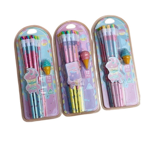 Pencils - Wooden, Standard Size, Gray Color, Lightweight Design | Fine Novelty for Writing, Round Printed Surface