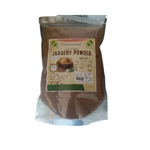 Jaggery Powder - Fine Powdered Dark Brown Vegan Sweetener | Gluten Free No Artificial Flavor Depth of Flavor Enhancer