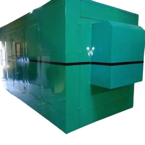Sounds Proof Generator Canopy - Iron Steel, 1200 x 1100 x 1500 mm, Green | Acoustic Panel, Water Resistant, 50 Hz Power, Industrial Usage