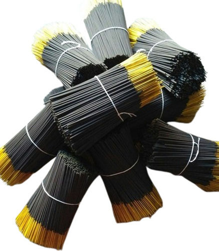 Charcoal And Bamboo Sticks Black Raw Agarbatti