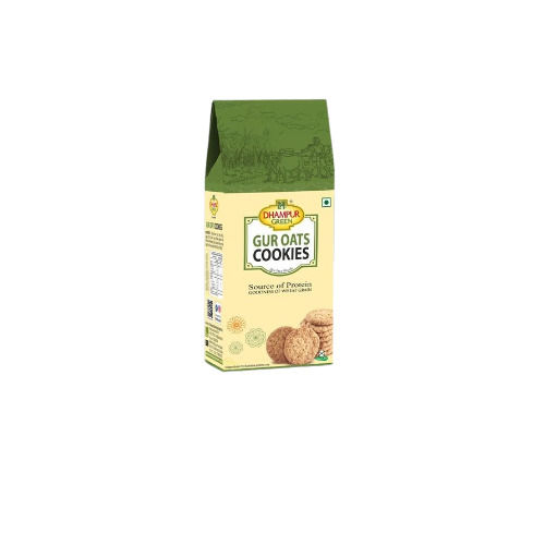 Dhampur Green Gur Oats Jaggery Cookies 200gm