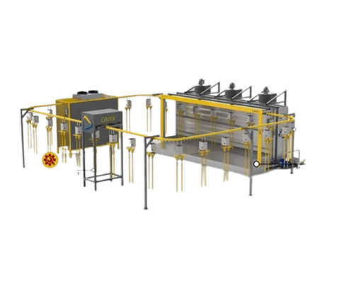 Floor Mounted Heavy-Duty High Efficiency Electrical Semi-Automatic Conveyor Auto Spray Booth