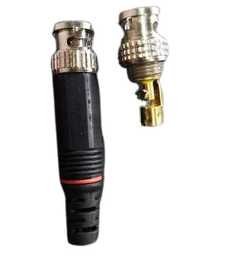 Pure Copper Bnc Connector For Balun Cctv Surveillance Camera