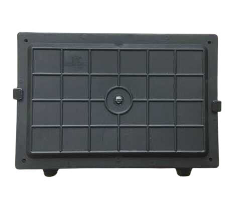 Black Color Rectangular Fiber Optic Joint Enclosure Box 