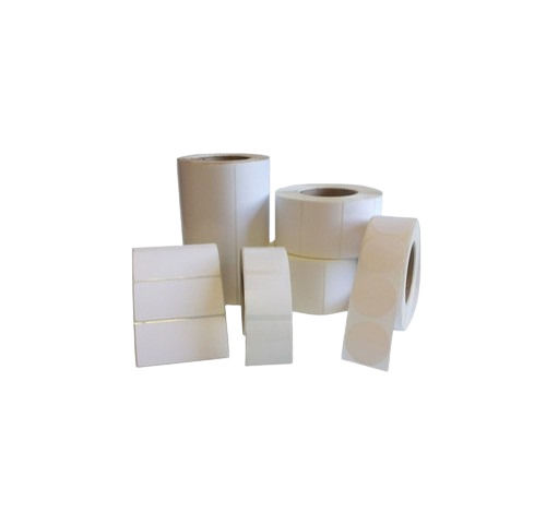 Eco Friendly Durable Plain White Stock Label