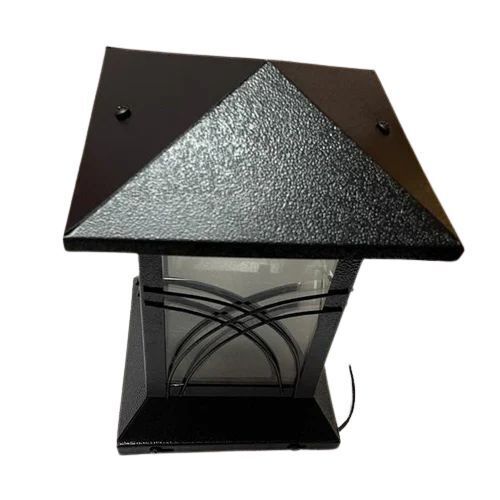 Electric White And Black Outdoor Light