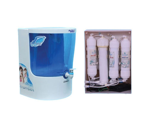 Ro Water Purifier - Plastic, 9-Liter Storage Capacity | High Efficiency, 100% Pure, Shock and Leak Resistant, Easy Wall Mount Installation