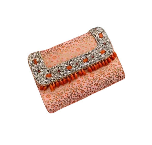 Easy to Carry Light Weighted Moisture Proof Printed Clutch Purse for Ladies