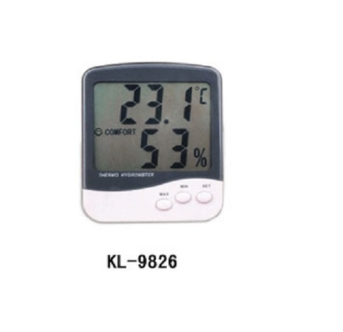 Durable and Light Weight KL-9826 Digital Hygro Thermometer