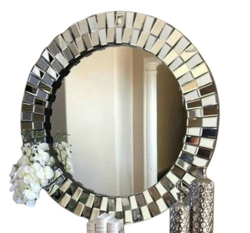 Oval Shape Designer Wall Mirror