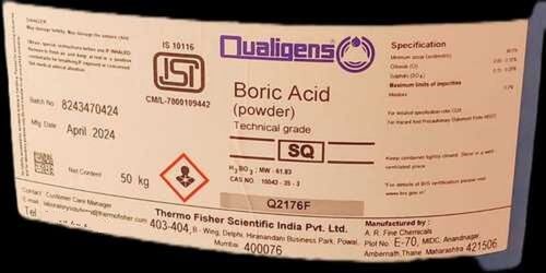 Technical Grade Boric Acid Powder for electroplating use