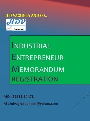 IEM Registration Services By H D VAGHELA & CO.