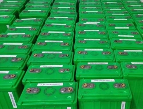 Green Color 150 Ah Plastic Material Lead Acid Battery