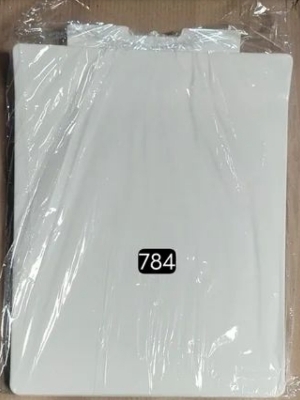 Toilet Seat Covers - Plastic, One Piece , Smooth Surface Finishing, Square Shape, Floor Mounted, Comfortable White Design for Home and Office