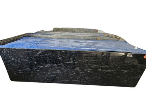 Black Color Rectangulr Shape Granite For Home And Hotel