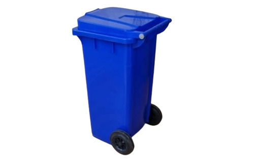 Easy To Move Plastic Wheeled Dustbin, 120 Liter