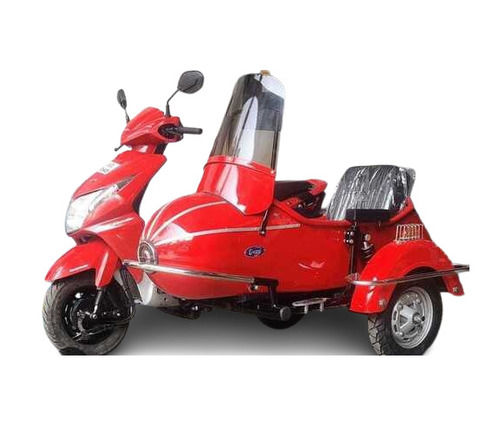 Red Scooter Sidecar - Product Type: Two Wheeler