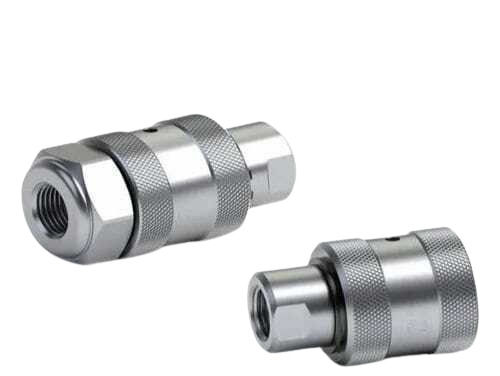 Silver Pneumatic Connections Coupling 