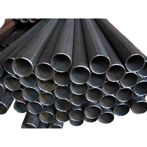Stainless Steel Pipe - Round, Grey | Durable, Manual Polish Finish, Plastic Pipe Cap End Protector, ANSI Standard