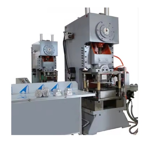 Aluminium Foil Container Making Machine 15 Hp - Color: Grey