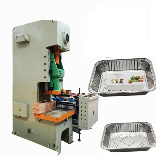 Aluminium Foil Container Making Machine Production Capacity 120000 - Color: Grey