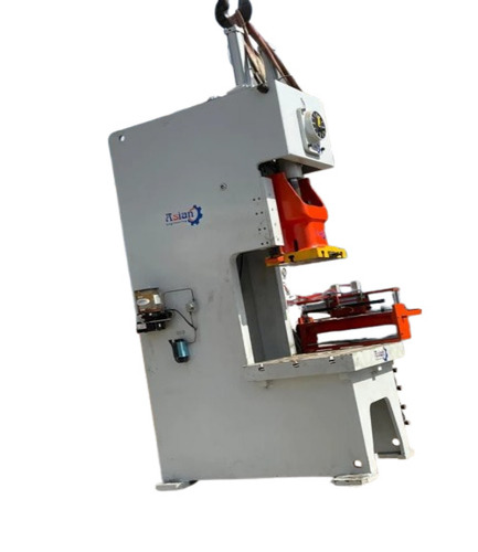 Aluminium Foil Container Making Machine Single Cavity Three Phase - Color: Grey And Blue