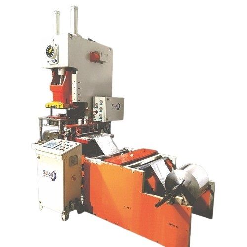 Fully Automatic Aluminium Foil Double Cavity Food Container Making Machine