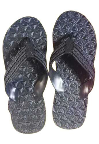 Black Rubber Hawai For Men All Weather