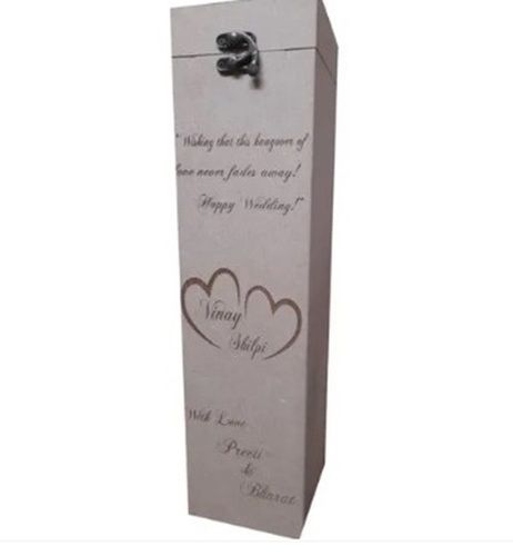 Cardboard White Printed Gift Box