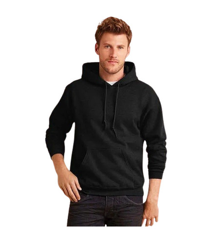 Unisex Ethnic Hoodie - Elastane Material, Customized Size, Black Color | Extremely Warm, Long Sleeves, 2 Pockets, Anti-Wrinkle, Breathable, Quick Dry, Machine Washable