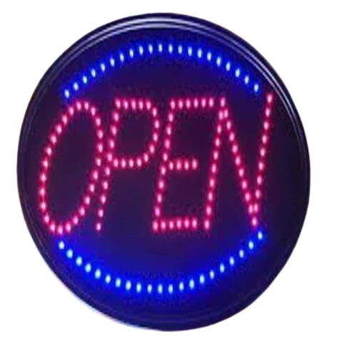 Round Shape LED Sign Board