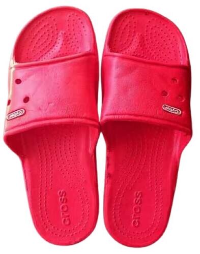 Red Ladies Premium Grade Crocs Slippers