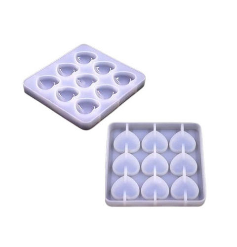 Square Shape Crack Resistant Plastic Body Silicone Moulds for Industrial