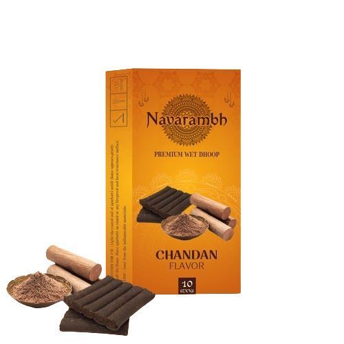 Round Shape Eco Friendly Natural Fragrance Wet Dhoop