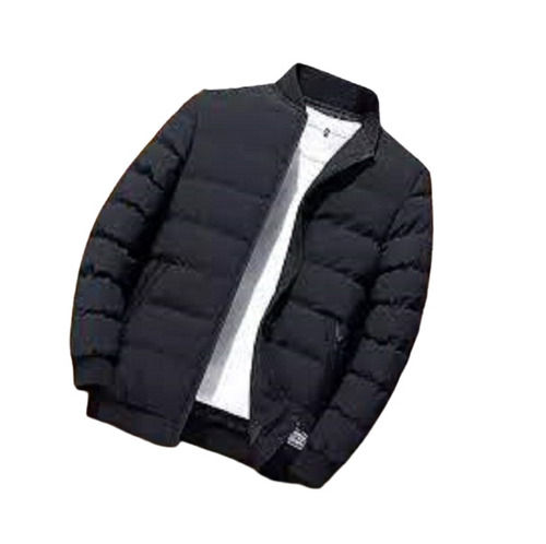 Zipper Closure Full Sleeves Regular Fit Plain Extremely Warm Mens Winter Jackets