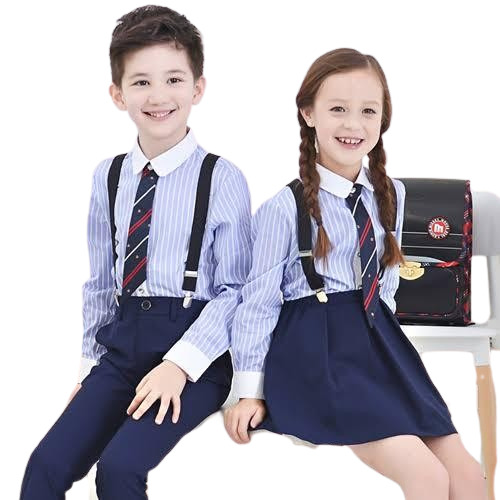 Comfortable Kids Boys, Girls School Uniform - Soft Cloth Material, Washable | Unisex Design for High School & Primary School with Customized Logo