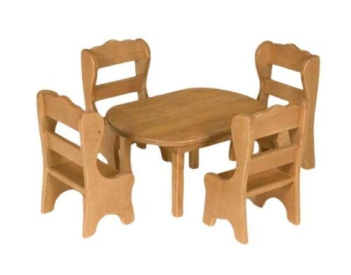 Polished Premium Kids Wooden Table And Chair