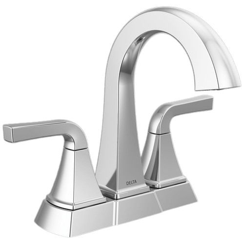 Silver Polished Brass Bathroom Faucets