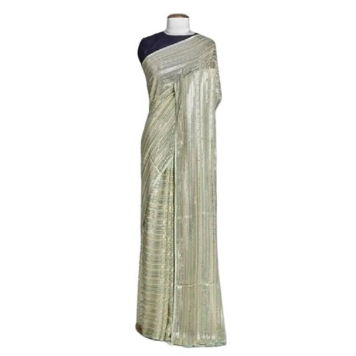 Georgette Sequin Saree - Elegant Fabric Design, Trendy Colors for Daily Wear | Enhance Your Beauty in Every Season