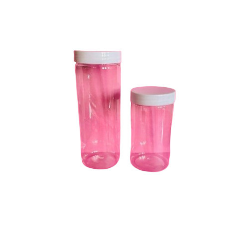 PET Jar - 10CM & 15CM Size | Transparent, Lightweight, Shatter-Resistant with Screw-On Lid for Secure Closure