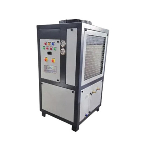 High Strength Polished Finish Air Cooled Chillers - Automatic Operation, High Efficiency, Heavy-Duty, Rectangular Shape, Corrosion and Shock Resistant