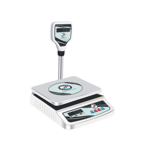 Electronic Weighing Scale - Plastic & Metal, Table Mounted, Polished Finish | High Efficiency, Heavy-Duty, Digital Monitor Display, 100 Accuracy, Corrosion & Shock Resistance