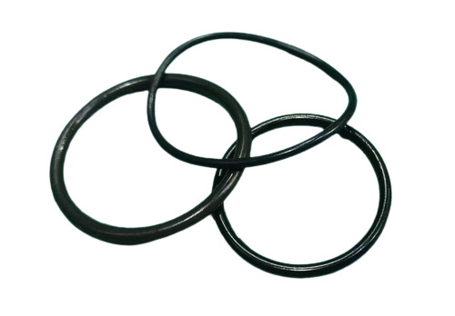 Industrial Rubber Seal - Soft Rubber, Round Shape, Black Color | Durable and Fine Finished for Industrial Applications