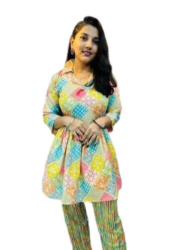 Casual Wear Printed Premium Design Ladies Co Sets