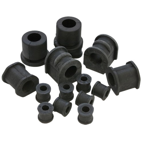 Moulded Rubber Parts - Soft Rubber, Round Shape, Black Color | Durable, Very Good Quality, Fine Finished, Plain Pattern
