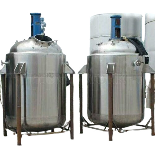 Reactor Tanks - Stainless Steel, New Condition, Silver Finish | Durable for Industrial Usage, Perfectly Crafted