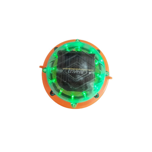 Solar Navigation Buoy Light - IP67 Waterproof, 200mm Diameter x 360mm Height, Available in Red, Blue, Amber, Purple, Green | 360-Degree Flickering LED, 48-Hour Battery Backup, Inbuilt Daylight Sensor, 1-Year Warranty