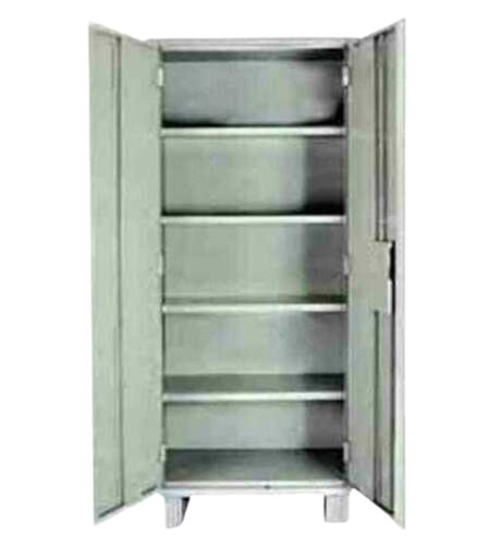 Steel Wardrobe - Grey Steel Handmade Artwork Classic Appearance | Durable Easy to Clean Perfect Finishing