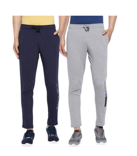 Daily Wear Regular Fit Breathable Plain Nylon Sports Track Pants for Mens