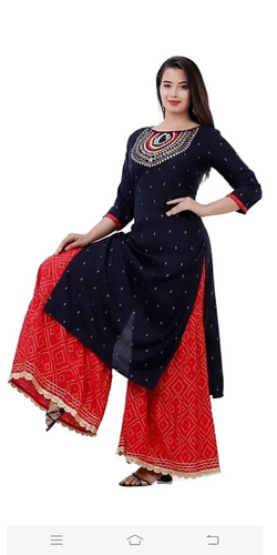 Women Designer Kurtis - Color: Multi Color